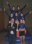 Foto-Nr.: 692-72 Martin Wawrzyniak 
Aufstieg fr die Turnerinnen von RW Bttenberg in der Gauliga I. 
hinten: Kathrin Diederichs, Leandra La Bue,
Mitte: Kimberly Rggeberg, Vanessa Kehrein, Marina Leutheuser,
vorn: Mark Thiele, Sarah Chotika